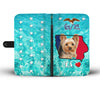 Cute Yorkshire Terrier Print Wallet Case-Free Shipping- IA State - Deruj.com