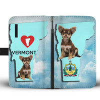 Cute Chihuahua Print Wallet Case-Free Shipping-VT State - Deruj.com