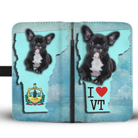 French Bulldog Print Wallet Case-Free Shipping-VT State - Deruj.com