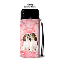 Lovely Beagle Dog Print Wallet Case- Free Shipping-UT State - Deruj.com
