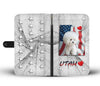 Cute Bichon Frise Print Wallet Case-Free Shipping- UT State - Deruj.com