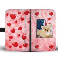 Lovely Chihuahua Print Wallet Case-Free Shipping-UT State - Deruj.com