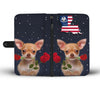 Chihuahua Dog Print Wallet Case-Free Shipping-LA State - Deruj.com