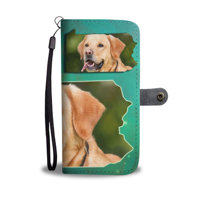 Labrador Retriever Dog Print Wallet Case-Free Shipping-PA State - Deruj.com