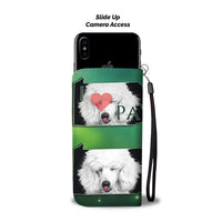 Cute Poodle Dog Print Wallet Case-Free Shipping-PA State - Deruj.com