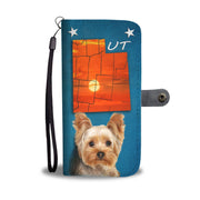 Yorkshire Terrier Print Wallet Case-Free Shipping-UT State - Deruj.com