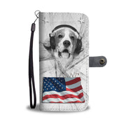 Beagle Dog Print Wallet Case- Free Shipping-ND State - Deruj.com