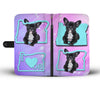 Cute French Bulldog Print Wallet Case-Free Shipping-OR State - Deruj.com