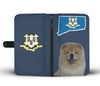Chow Chow Print Wallet Case-Free Shipping-CT State - Deruj.com
