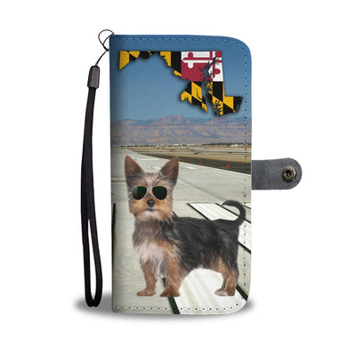 Yorkshire Terrier (Yorkie) Print Wallet Case-Free Shipping-MD State - Deruj.com