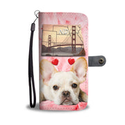 Cute French Bulldog Print Wallet Case-Free Shipping- ND State - Deruj.com
