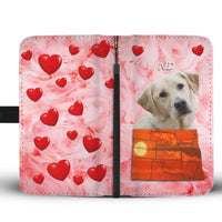 Lovely Labrador Retriever Print Wallet Case- Free Shipping-ND State - Deruj.com