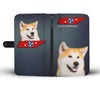 Akita Dog Print Print Wallet Case-Free Shipping-TN State - Deruj.com