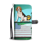 Beagle Dog Print Wallet Case-Free Shipping-OR State - Deruj.com