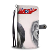 Bearded Collie Print Wallet Case-Free Shipping-TN State - Deruj.com