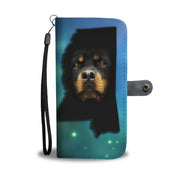 Rottweiler Dog Print Wallet Case-Free Shipping-MS State - Deruj.com