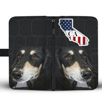 Saluki Dog Print Wallet Case-Free Shipping-CA State - Deruj.com