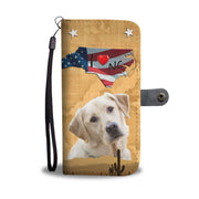Lovely Labrador Retriever Print Wallet Case-Free Shipping-NC State - Deruj.com