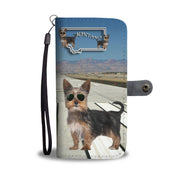 Yorkshire Terrier (Yorkie) Print Wallet Case-Free Shipping-MT State - Deruj.com
