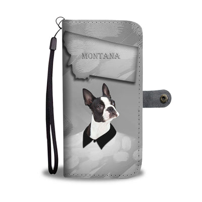 Amazing Boston Terrier Print Wallet Case-Free Shipping-MT State - Deruj.com