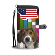 Cute Beagle Print Wallet Case-Free Shipping-MT State - Deruj.com