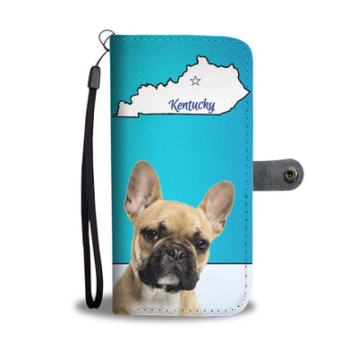 French Bulldog Print Wallet Case-Free Shipping-KY State - Deruj.com