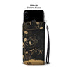 Yorkshire Terrier On Black Print Wallet Case-Free Shipping-NM State - Deruj.com