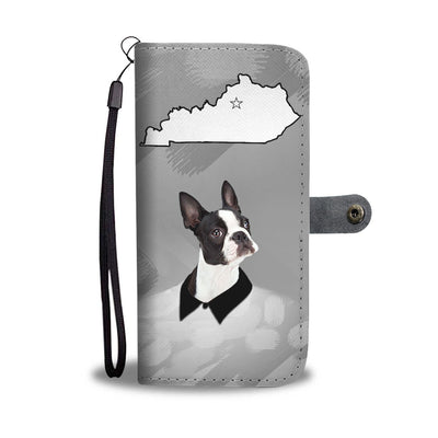 Amazing Boston Terrier Print Wallet Case-Free Shipping-KY State - Deruj.com