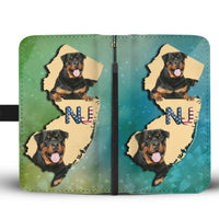 Amazing Rottweiler Dog Print Wallet Case-Free Shipping-NJ State - Deruj.com
