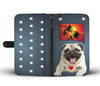 Pug Dog Print Wallet Case-Free Shipping-SD State - Deruj.com