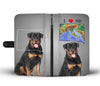 Rottweiler Dog Print Wallet Case-Free Shipping-SD States - Deruj.com