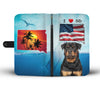 Cute Rottweiler Dog Print Wallet Case-Free Shipping-SD States - Deruj.com