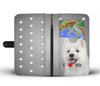 Lovely West Highland White Terrier Print Wallet Case-Free Shipping-SD State - Deruj.com