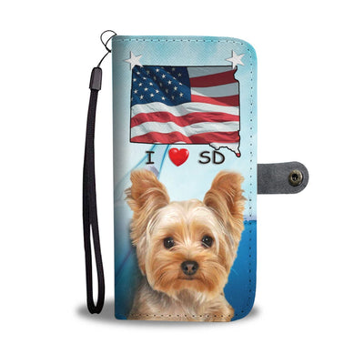 Yorkshire Terrier Print Wallet Case-Free Shipping-SD State - Deruj.com