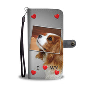 Cavalier King Charles Spaniel Print Wallet Case-Free Shipping-WY State - Deruj.com