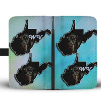 Amazing Rottweiler Print Wallet Case-Free Shipping-WV State - Deruj.com