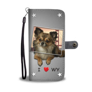 Lovely Chihuahua Print Wallet Case-Free Shipping-WY State - Deruj.com