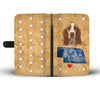 Amazing Basset Hound Print Wallet Case-Free Shipping-NE State - Deruj.com