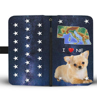 Chihuahua Print Wallet Case-Free Shipping-NE State - Deruj.com