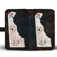 Golden Retriever Cute Puppy Print Wallet Case-Free Shipping-DE State - Deruj.com