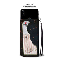 Golden Retriever Cute Puppy Print Wallet Case-Free Shipping-DE State - Deruj.com