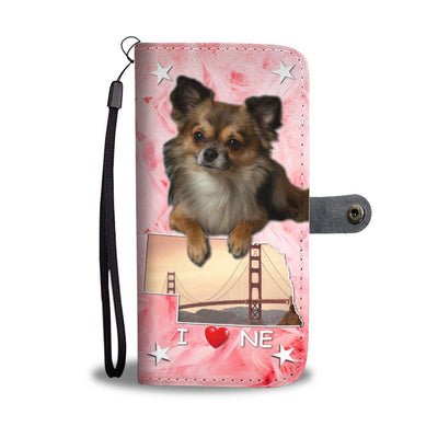 Lovely Chihuahua Print Wallet Case-Free Shipping-NE State - Deruj.com