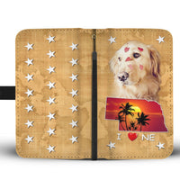 Cute Golden Retriever Print Wallet Case- Free Shipping-NE State - Deruj.com