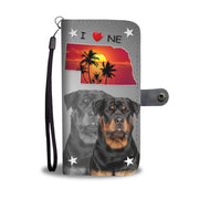 Rottweiler Dog Print Wallet Case-Free Shipping-NE States - Deruj.com