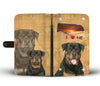 Lovely Rottweiler Dog Print Wallet Case-Free Shipping-NE States - Deruj.com