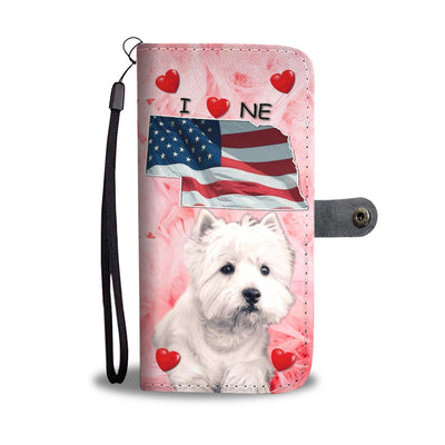 West Highland White Terrier Print Wallet Case-Free Shipping-NE State - Deruj.com