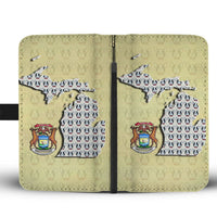 French Bulldog Pattern Print Wallet Case-Free Shipping-MI State - Deruj.com