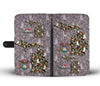 Amazing Beagle Floral Print Wallet Case-Free Shipping-MI State - Deruj.com