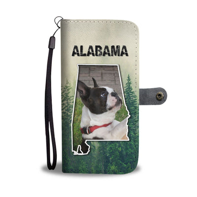 Boston Terrier Print Wallet Case-Free Shipping-AL State - Deruj.com