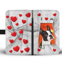 Cute Boston Terrier Print Wallet Case-Free Shipping-AL State - Deruj.com